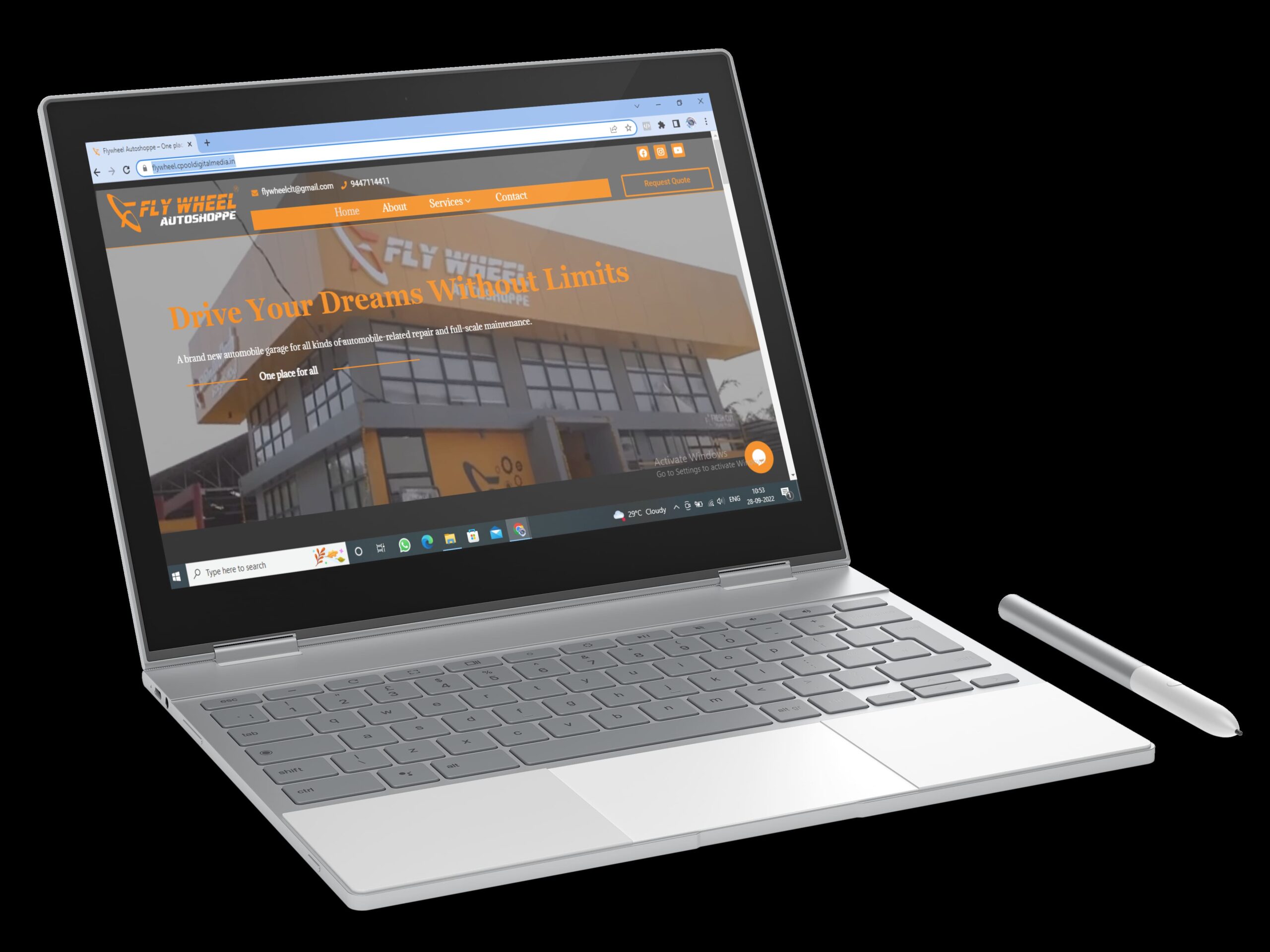 Automobile website